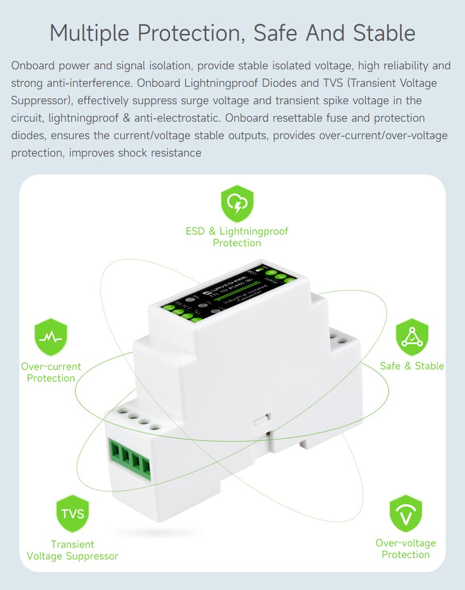 waveshare-ttl-zu-rs485-konverter-hutschiene-galvanisch-isoliert-600w-blitzschutz image 6