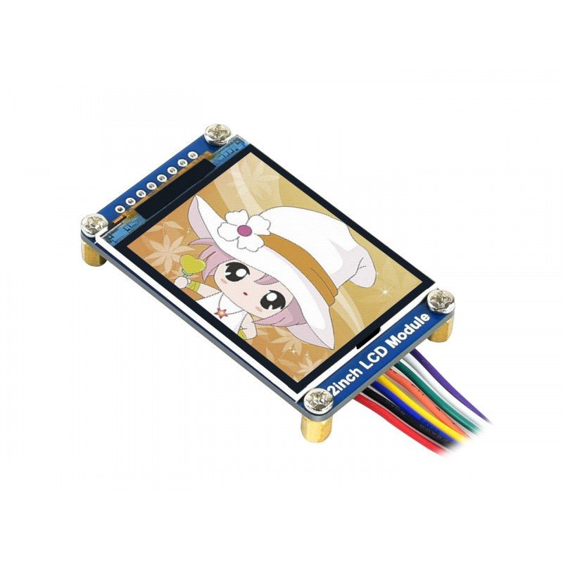 waveshare-2-zoll-tft-spi-display-modul-240x320-kompatibel-mit-arduino-und-raspbe image 3