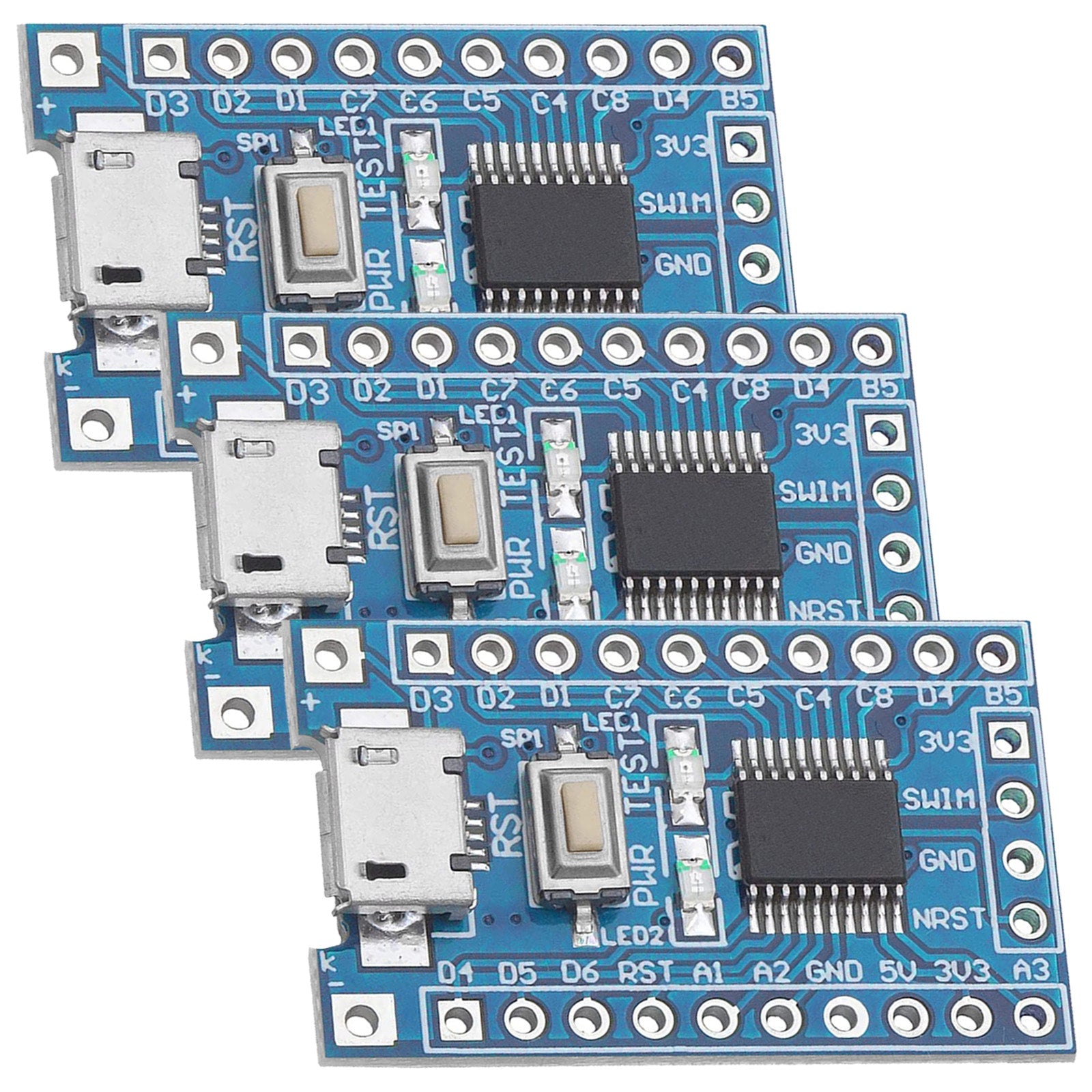 az-delivery-stm8s103f3p6-8-bit-minimum-system-mikrocontroller-development-board- image 2