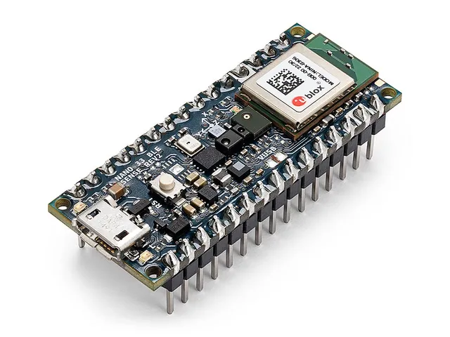 arduino-nano-33-ble-sense-rev2-mit-headers-abx00070-board-mit-sensoren-und-bluet image 1