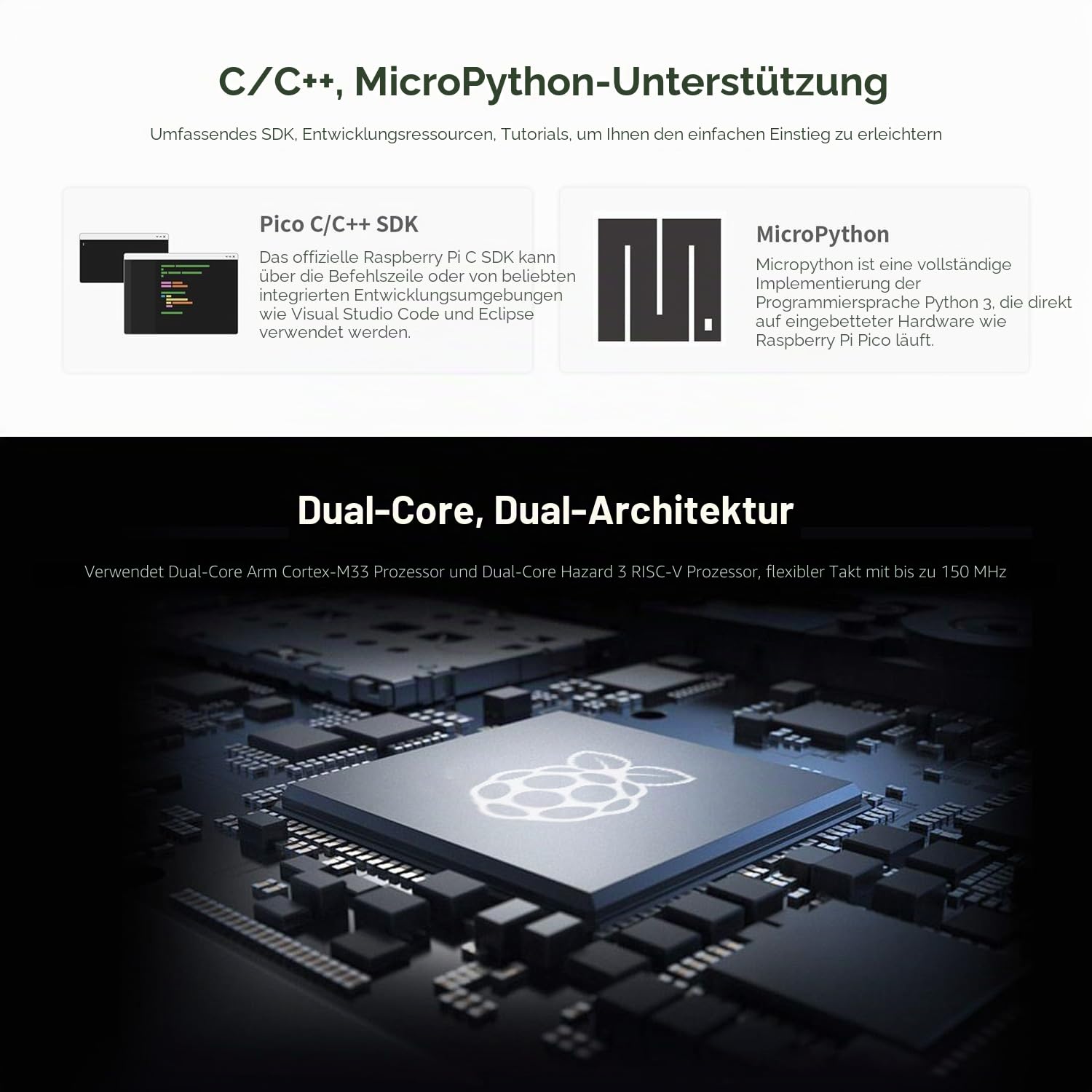 waveshare-rp2350-plus-entwicklungsboard-pico-like-mcu-rp2350a-4mb image 5