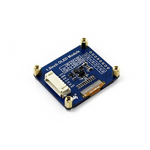 waveshare-1-5-zoll-oled-display-modul-128x128-16-graustufen-spi-i2c-ssd1327 image 6