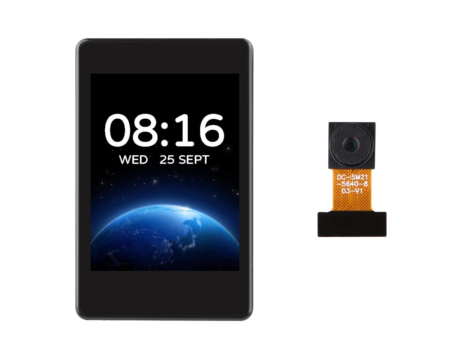 waveshare-esp32-s3-2-zoll-touch-display-board-mit-ov5640-kamera image 1