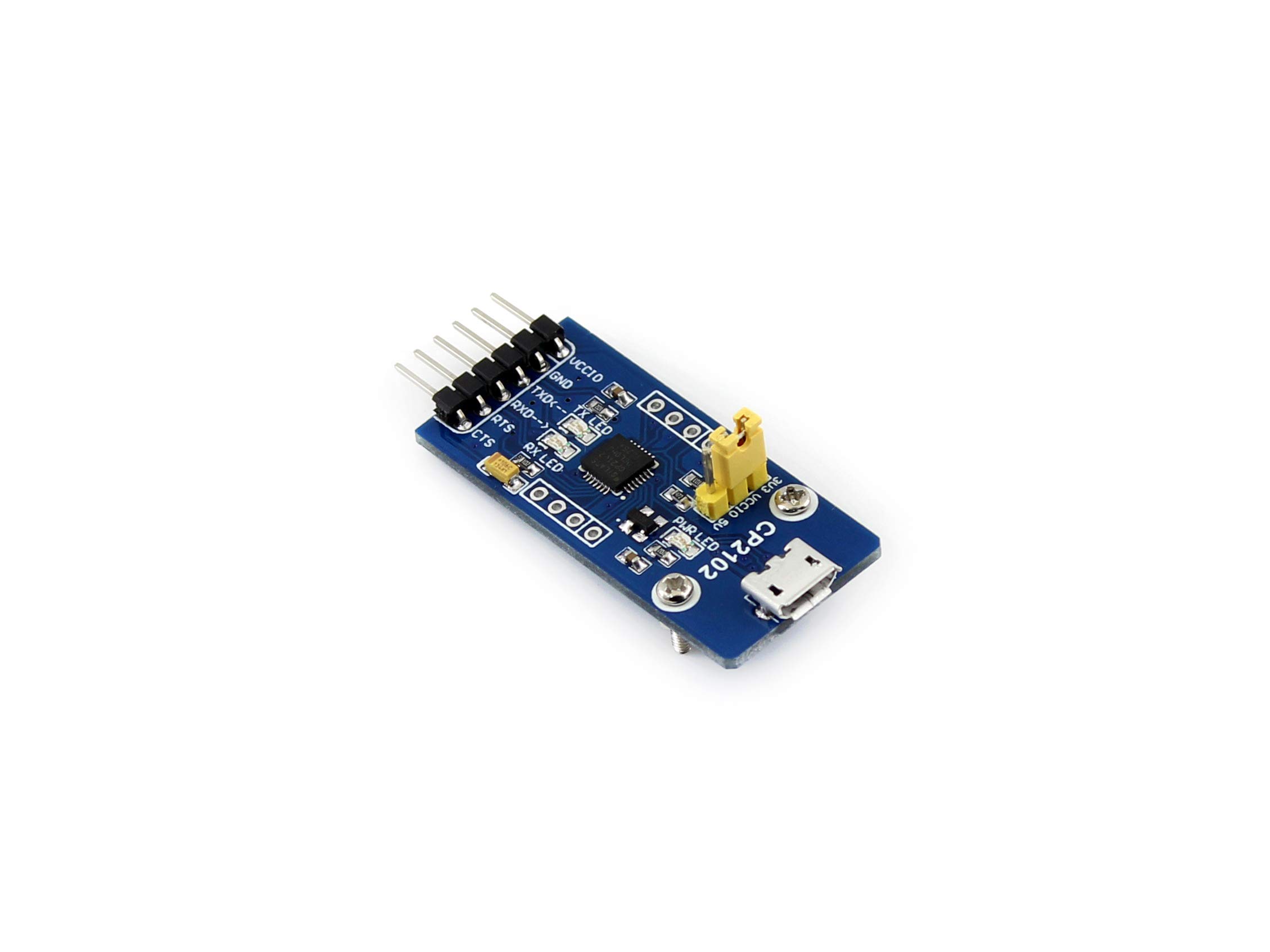 waveshare-cp2102-usb-uart-board-micro-usb-zu-uart-br-cke-5v-3-3v image 1