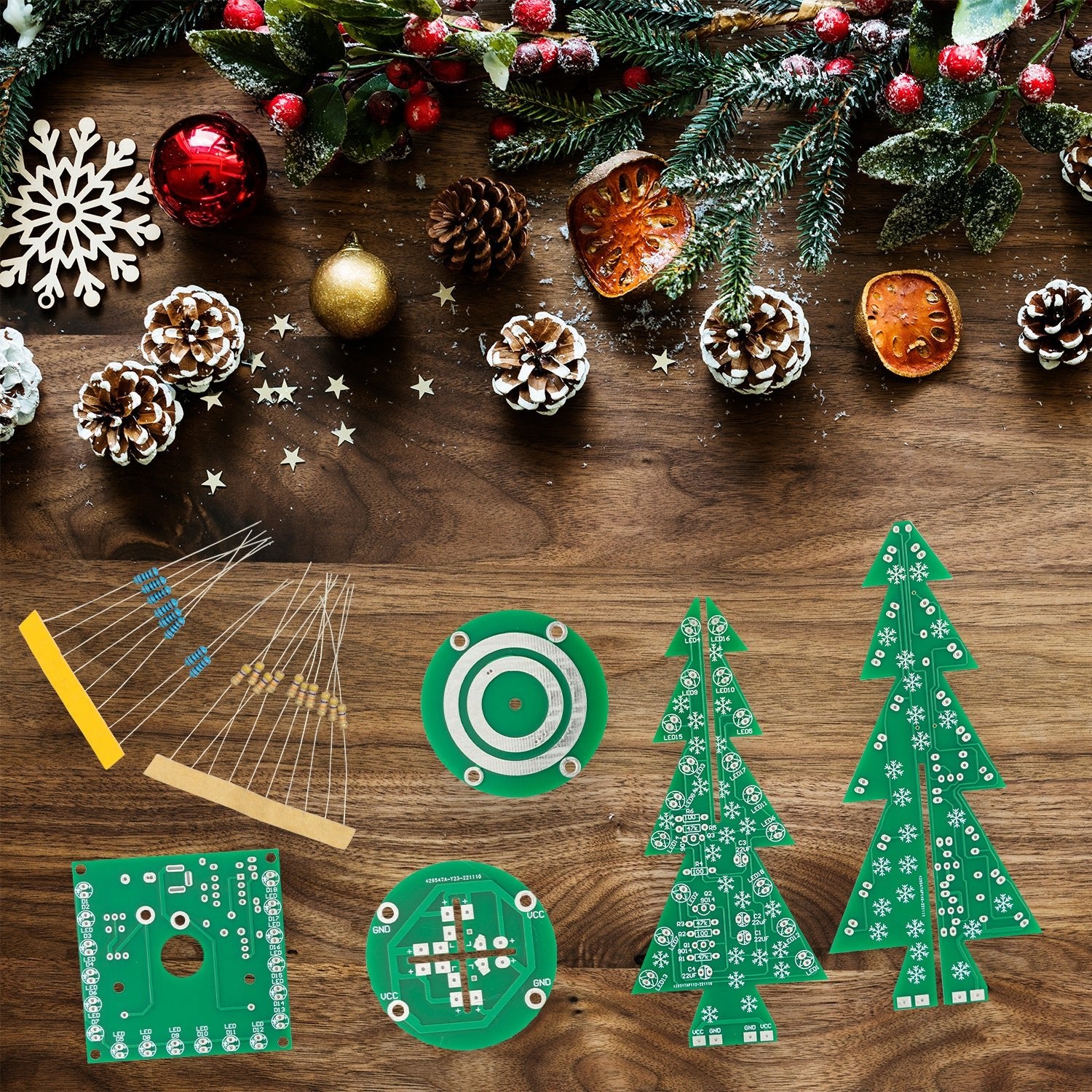 az-delivery-diy-led-weihnachtsbaum-kit-l-tbausatz-drehend-mit-leds-und-usb-ansch image 8