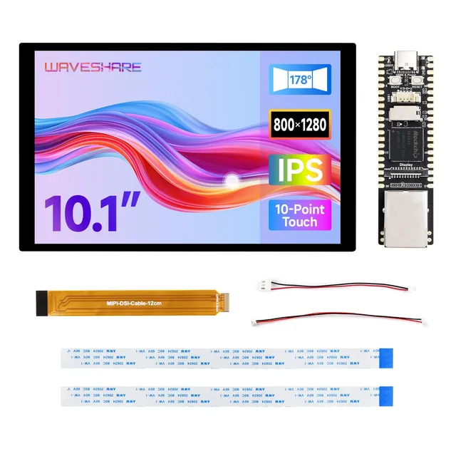 waveshare-luckfox-lyra-plus-lcd-kit-a-linux-entwicklungsboard-mit-ethernet image 1