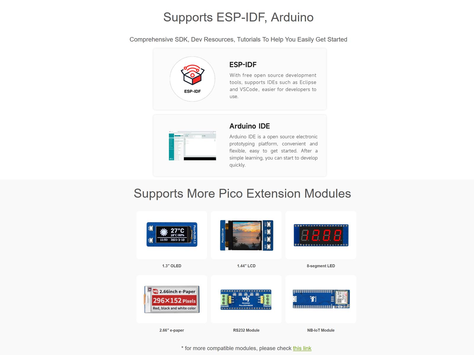 waveshare-esp32-c6-pico-mikrocontroller-board-wifi-6-ble-5-zigbee-mit-pinheader image 4