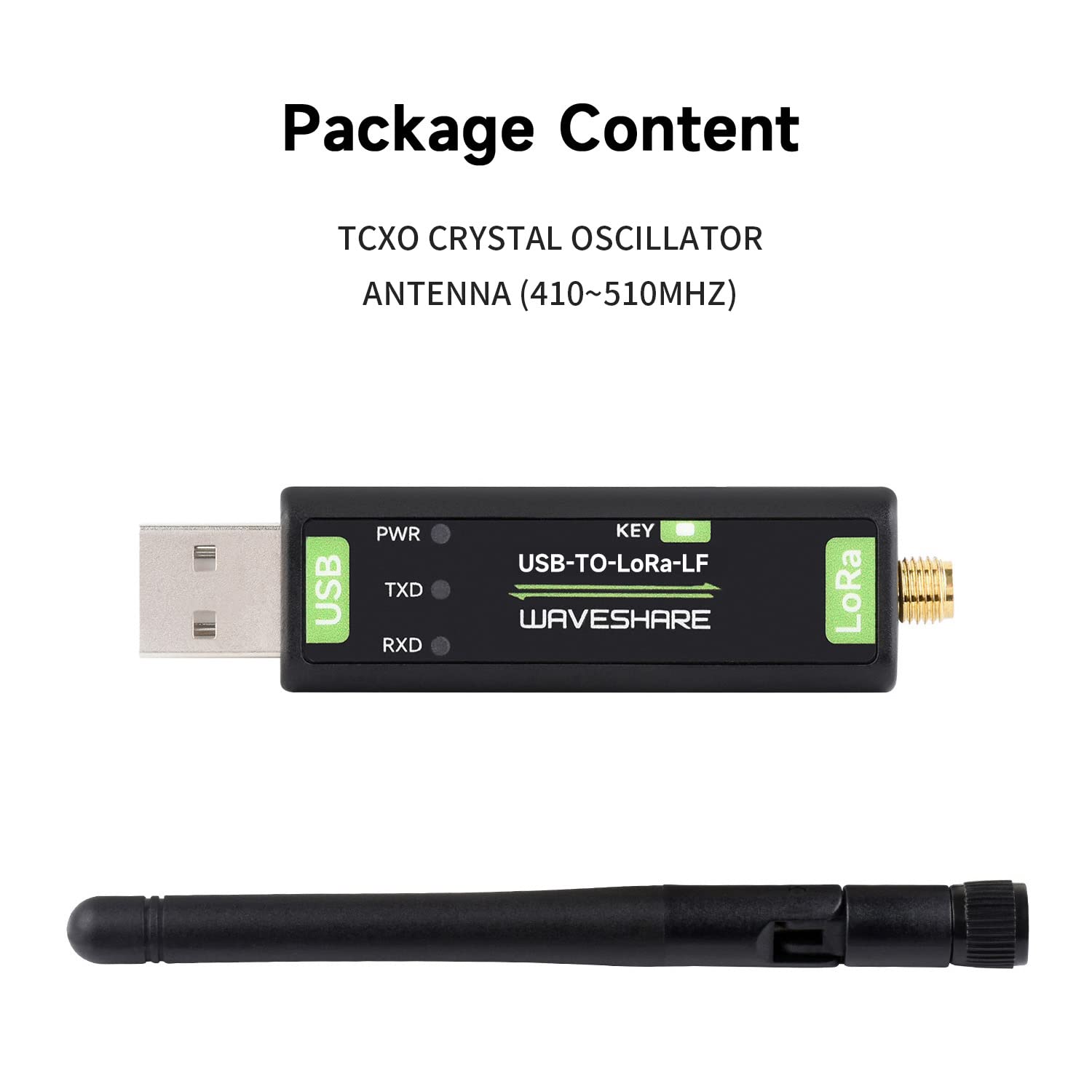 waveshare-usb-zu-lora-datenmodul-lf-sx1262-410-510-mhz-mit-tcxo image 2