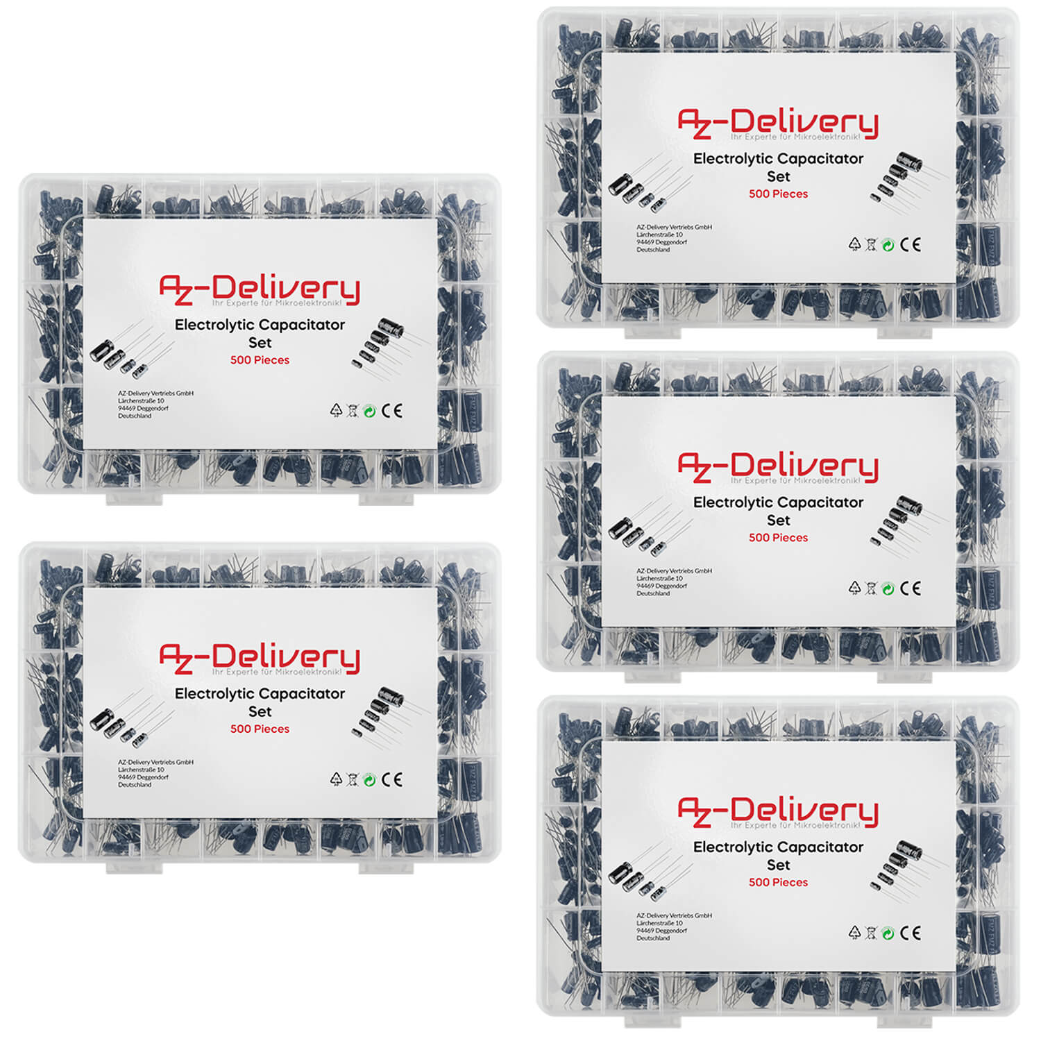 az-delivery-elko-sortiment-500-st-ck-0-1uf-1000uf-elektrolytkondensator-mit-box image 7