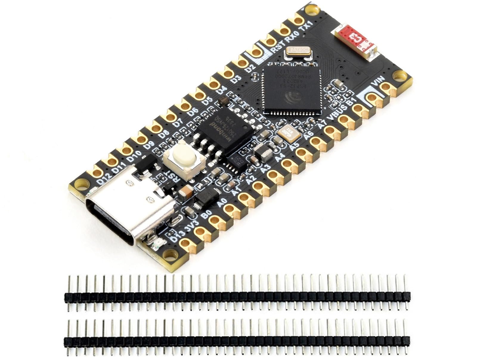 waveshare-esp32-s3-nano-entwicklungsboard-esp32-s3r8-mikrocontroller-arduino-nan image 1