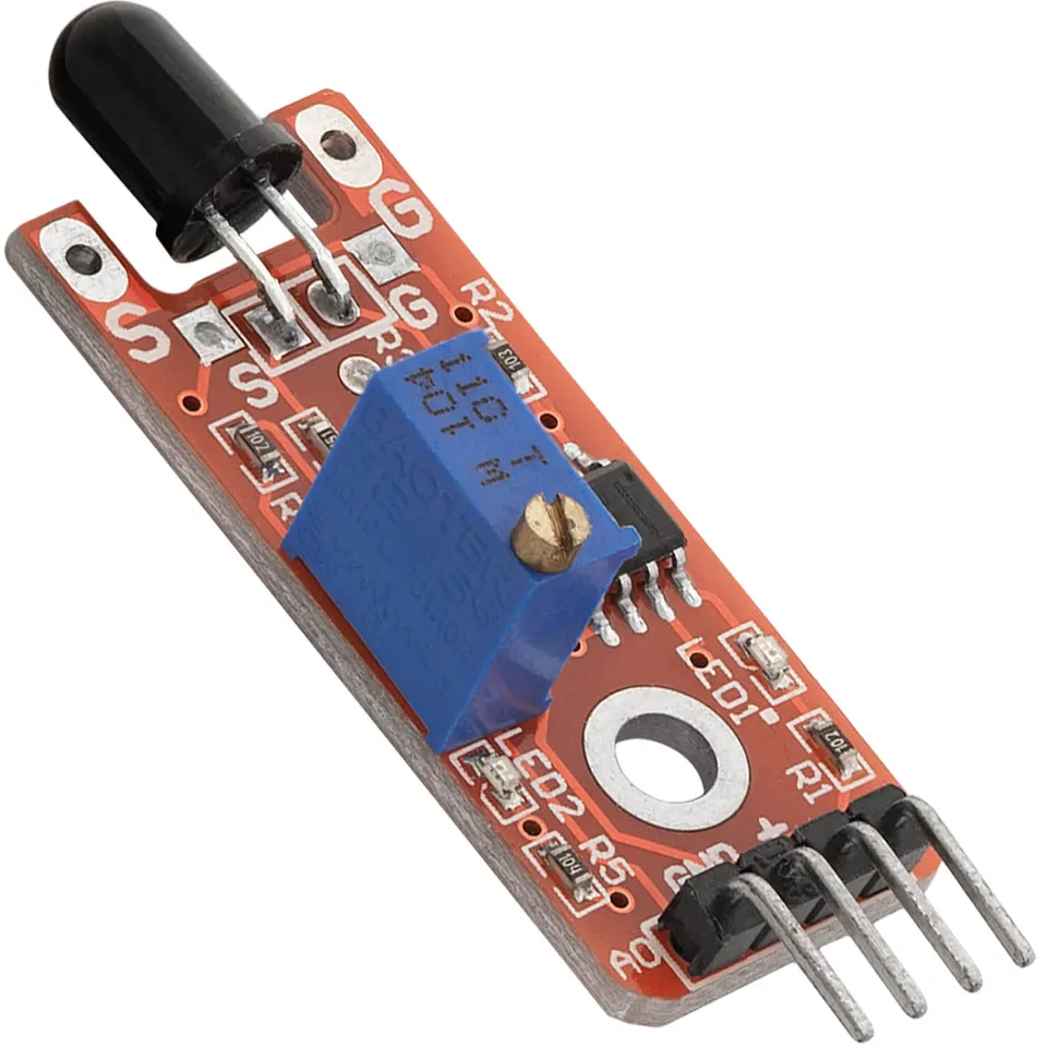 az-delivery-ky-026-flammensensor-modul-feuerdetektor image 1