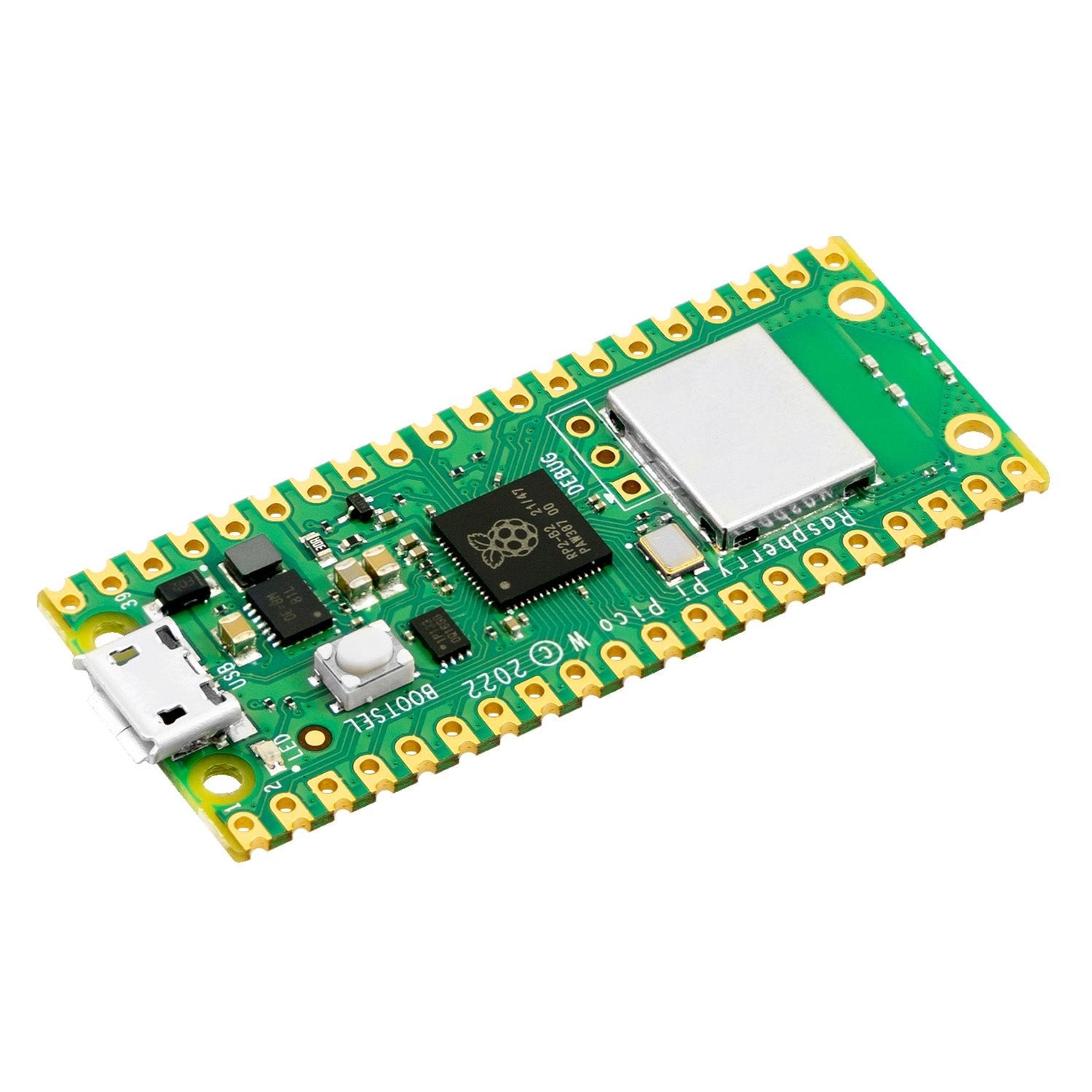 az-delivery-raspberry-pi-pico-w-rp2040-mikrocontroller-board-mit-wlan-und-stiftl image 5