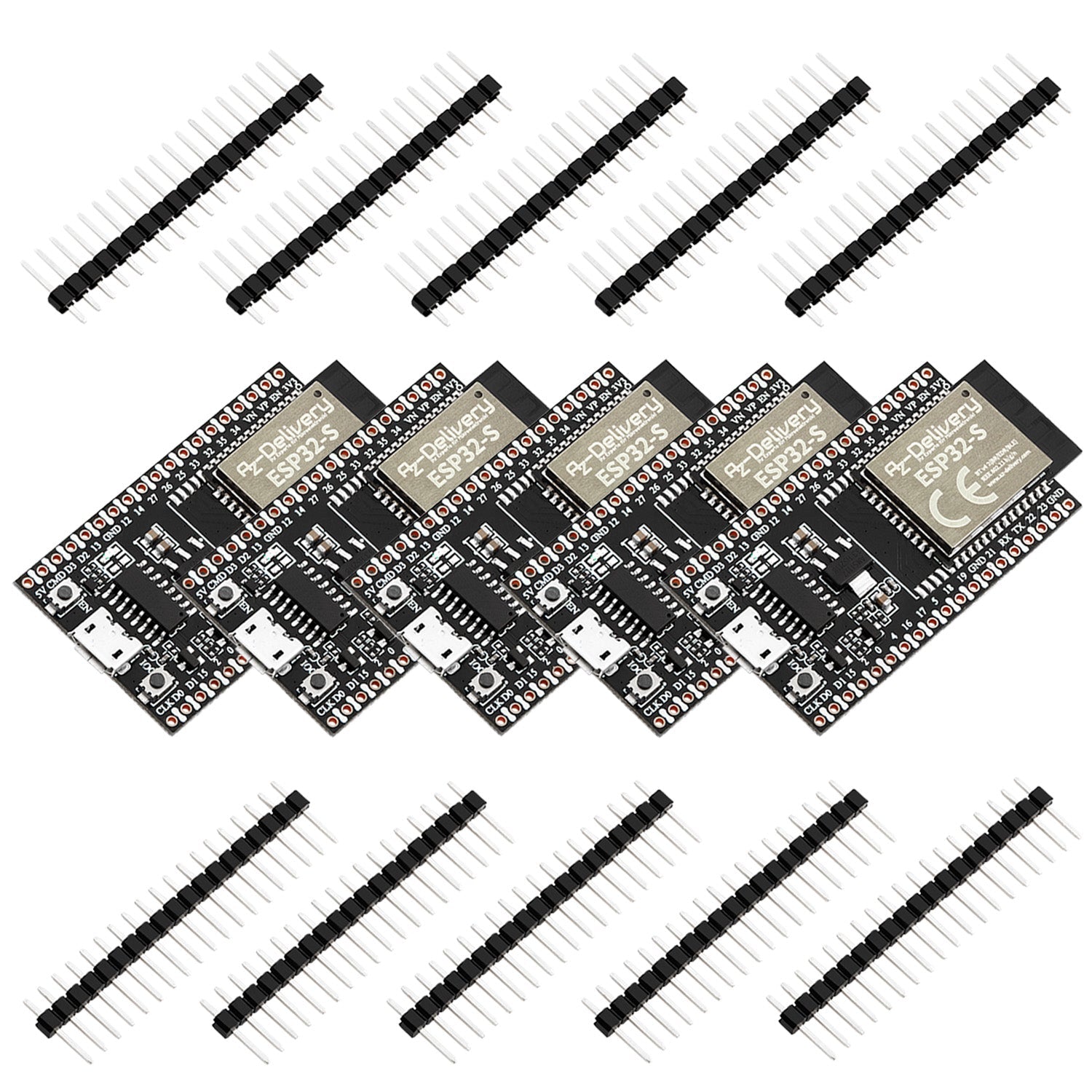 az-delivery-esp32s-dev-kit-c-v4-nodemcu-wlan-bluetooth-board-ch340-rev-3 image 6