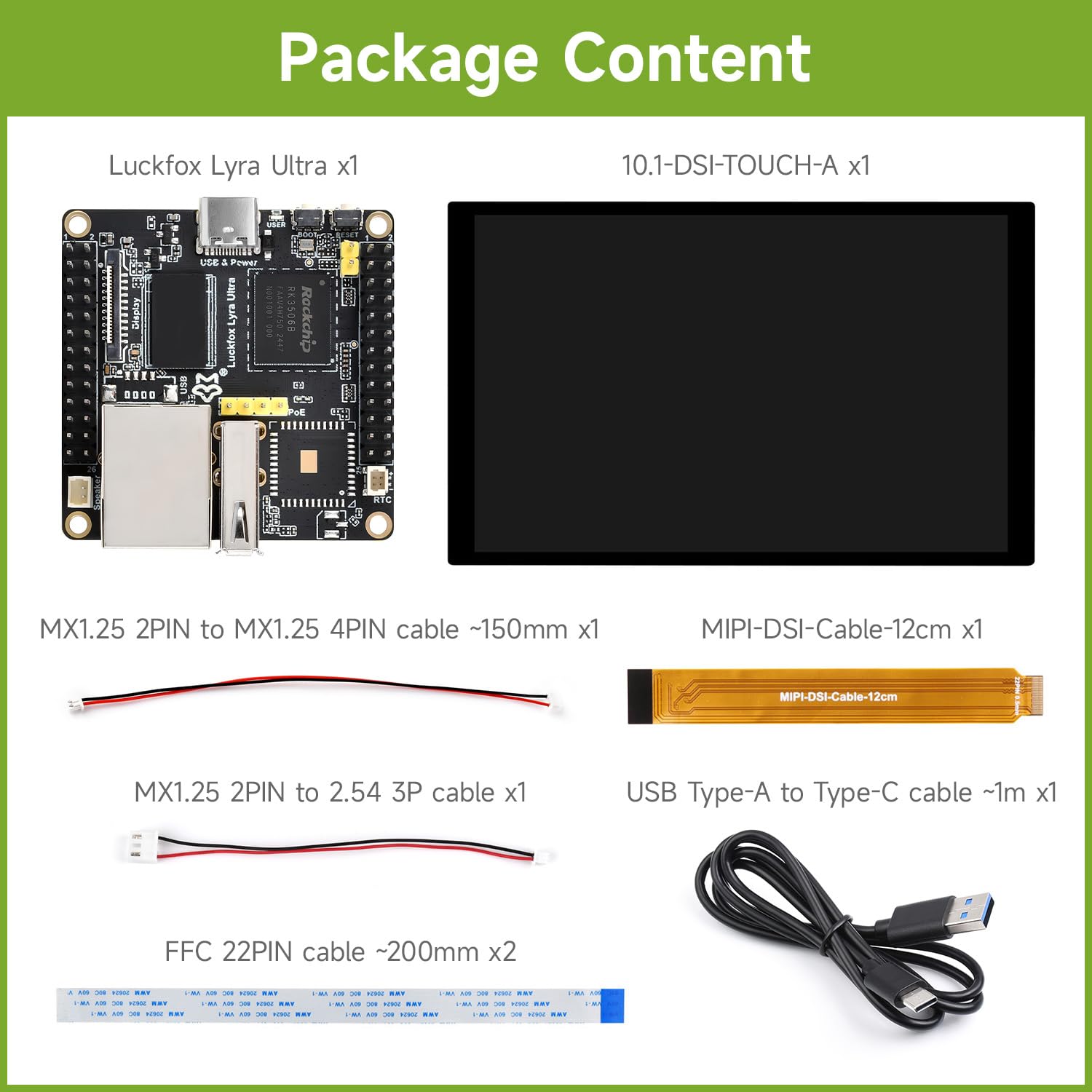 waveshare-luckfox-lyra-ultra-lcd-kit-a-rk3506b-board-mit-8gb-emmc-10-1-zoll-touc image 2