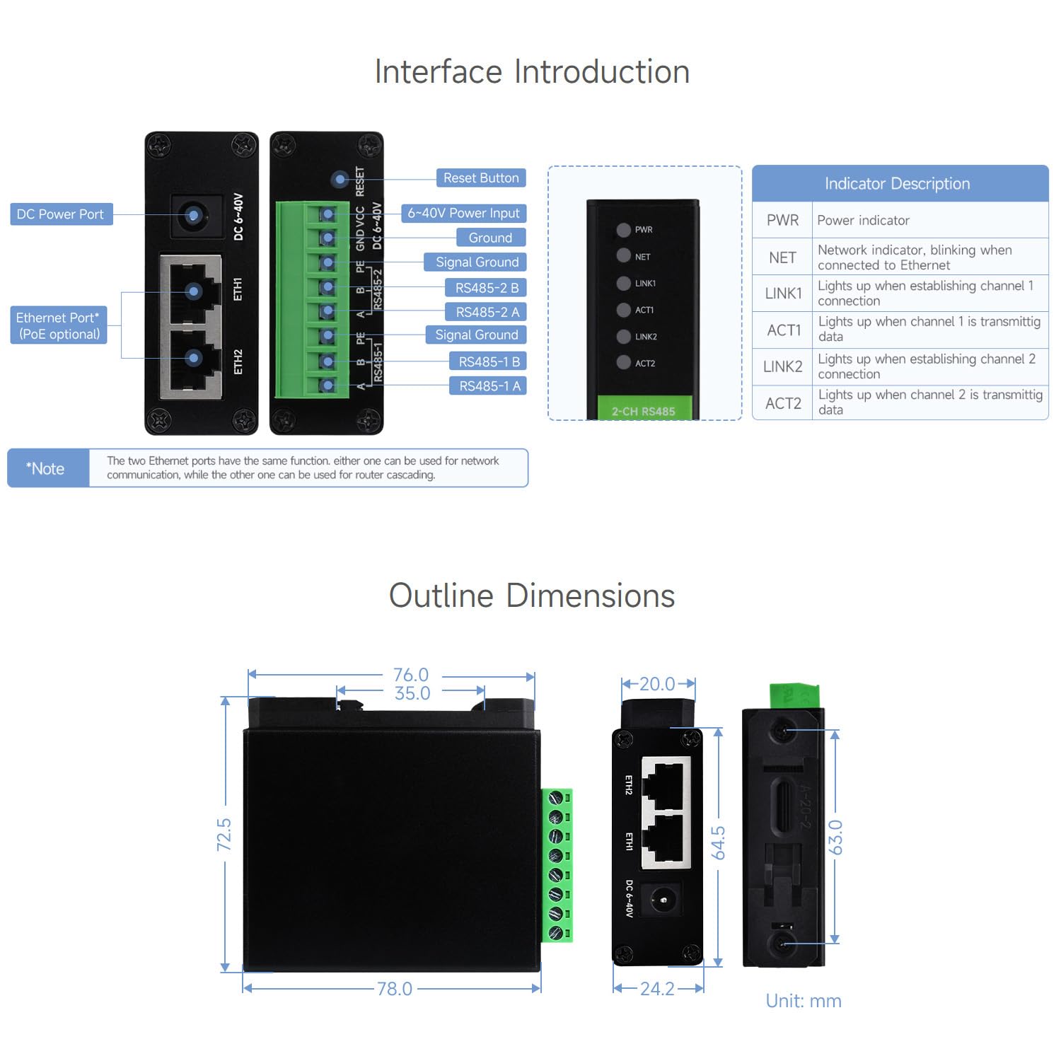 waveshare-2-kanal-rs485-zu-rj45-ethernet-serial-server-dual-rs485 image 8