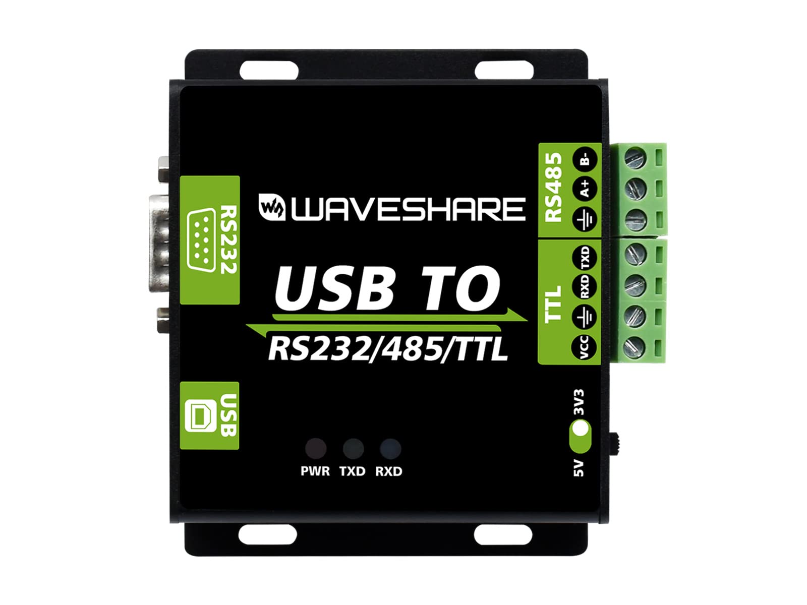 waveshare-usb-zu-rs232-485-ttl-interface-konverter-mit-industrieller-isolation image 1