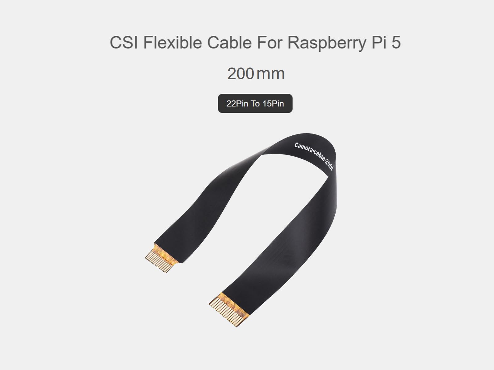 waveshare-csi-fpc-flexkabel-f-r-raspberry-pi-5-22pin-auf-15pin-200mm-mit-emi-abs image 2