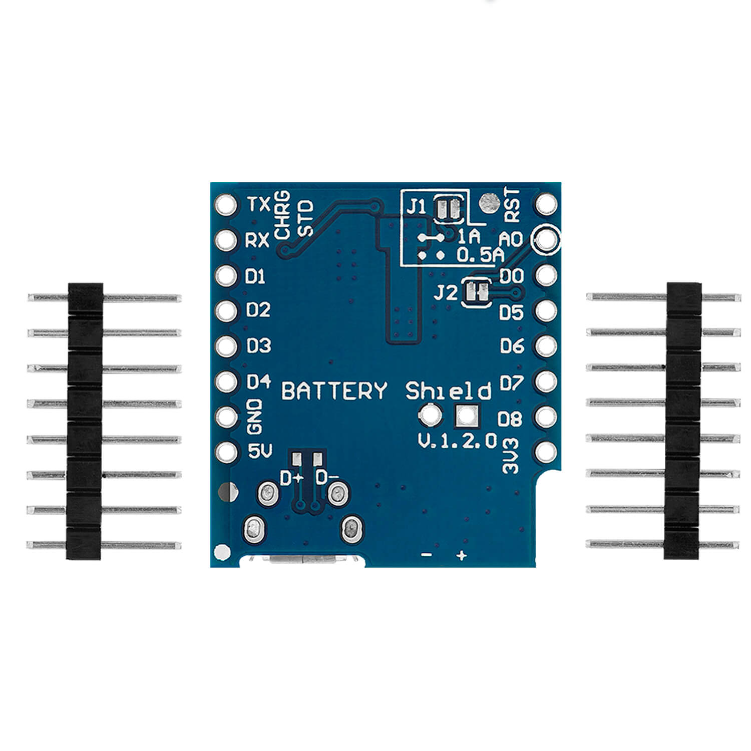 az-delivery-batterie-shield-f-r-lithium-batterien-f-r-d1-mini-esp8266 image 3