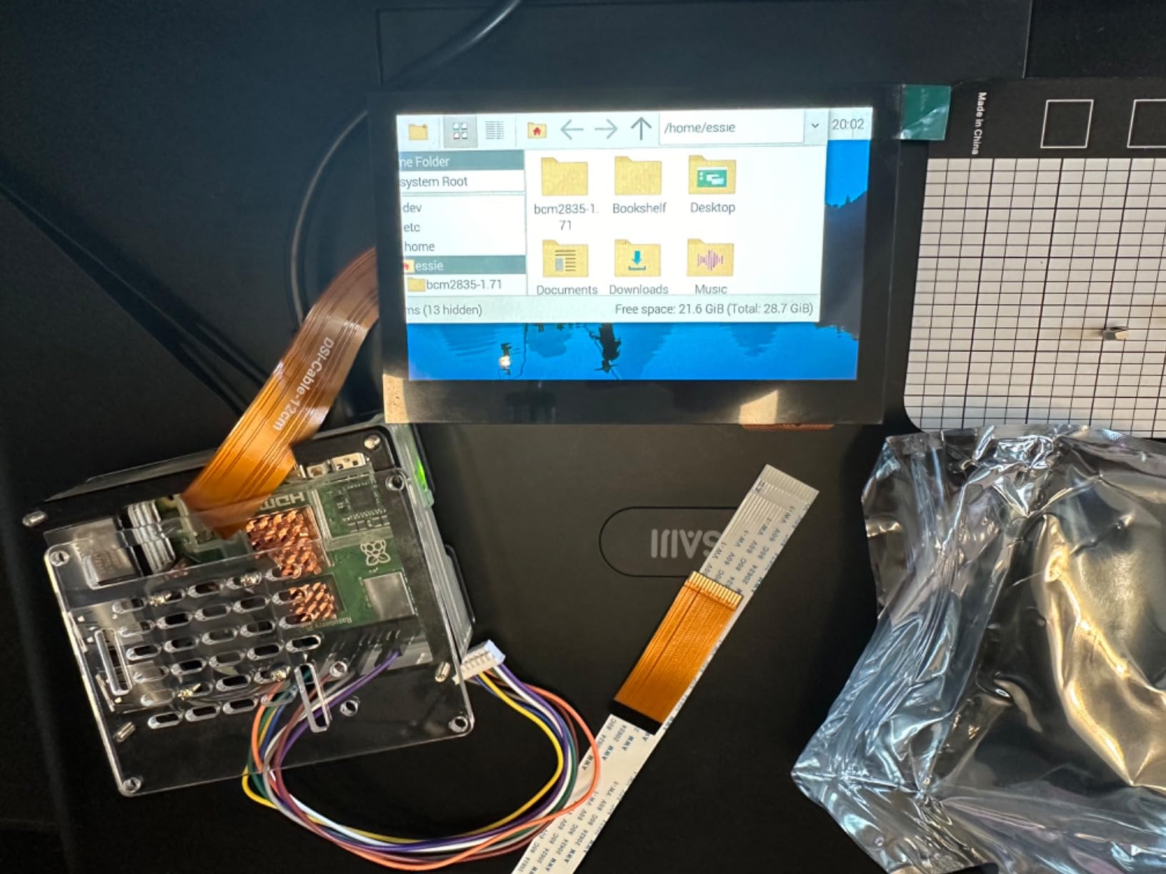 Traumdisplay für Pi 4