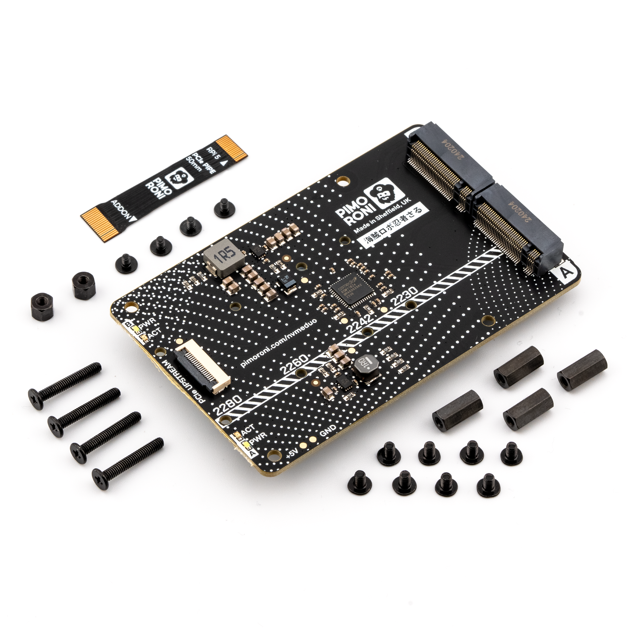 pimoroni-nvme-base-duo-f-r-raspberry-pi-5-dual-pcie-ssd-erweiterung image 2