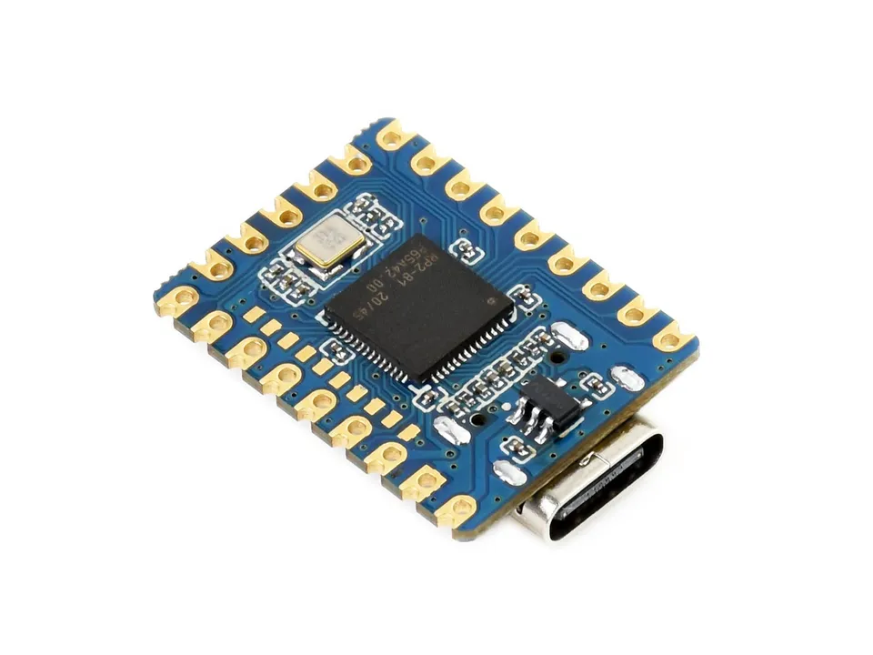 waveshare-rp2040-zero-pico-like-mcu-board-mit-usb-c-und-2mb-flash image 1