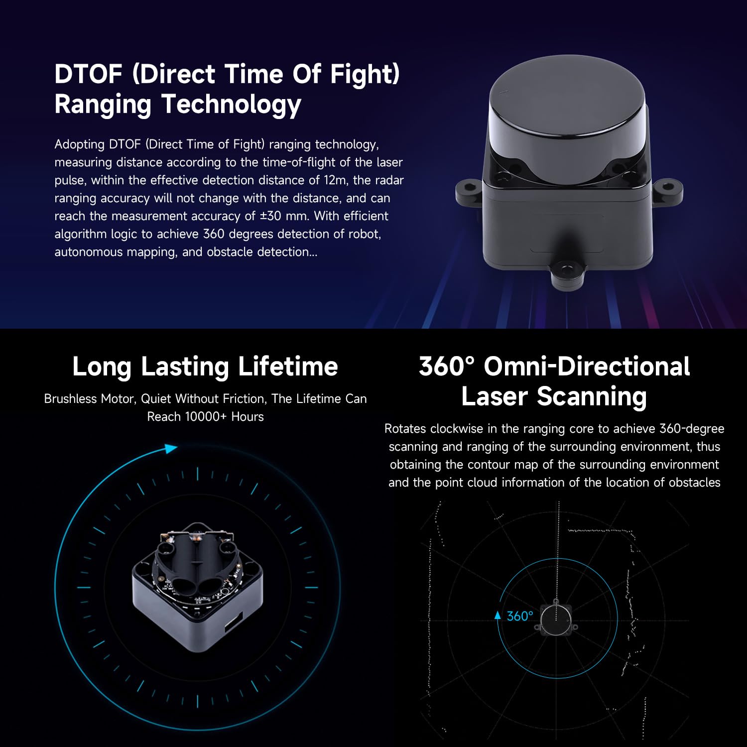 waveshare-d500-developer-kit-dtof-lasersensor-360-lidar-uart-f-r-service-und-qua image 4