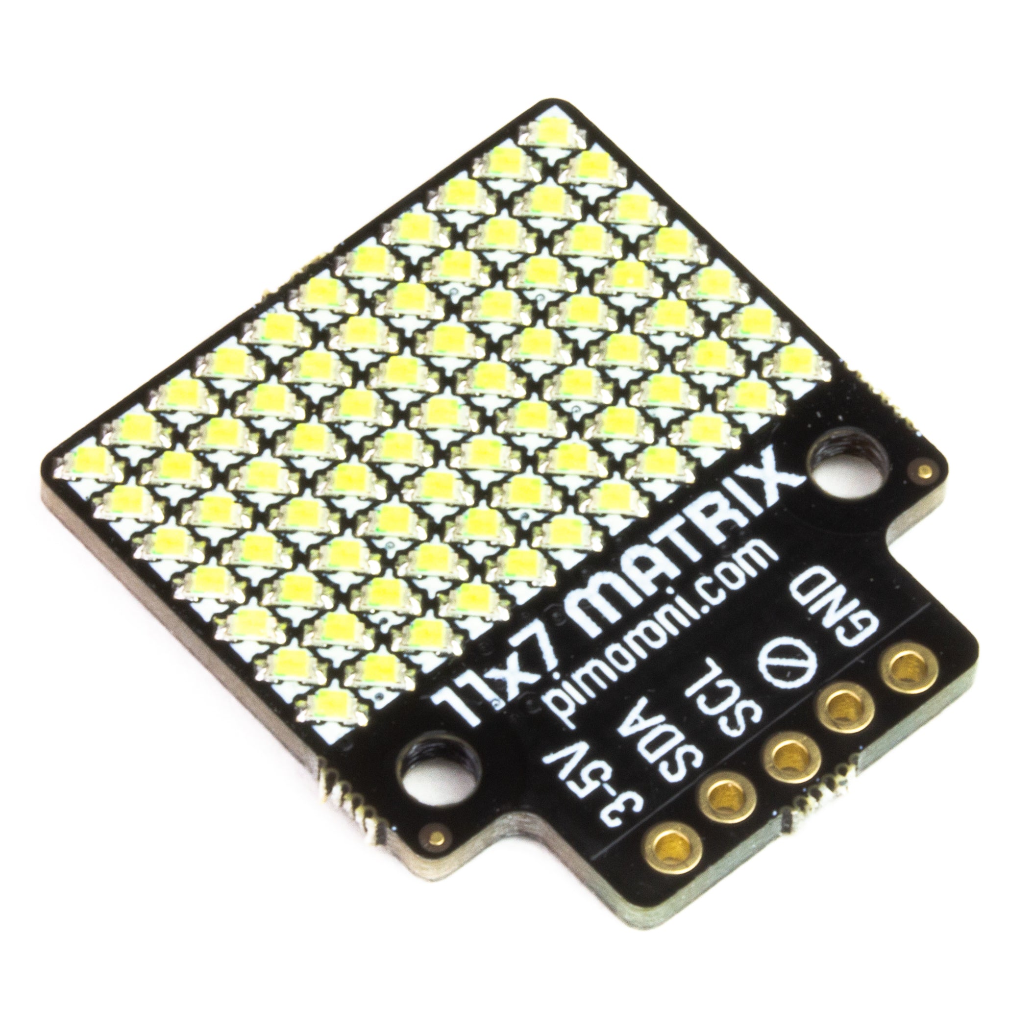 pimoroni-11x7-led-matrix-breakout-77-wei-e-leds image 1