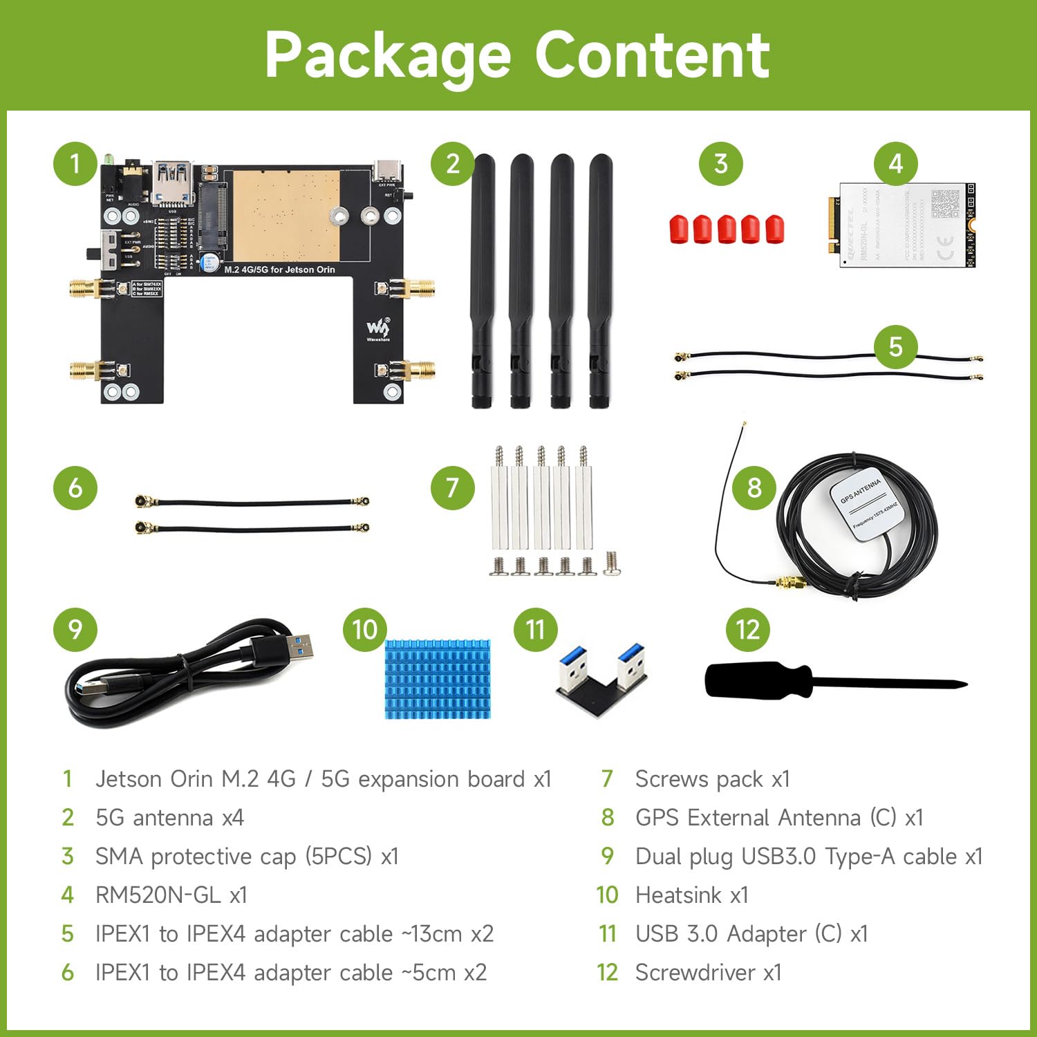 waveshare-5g-4g-3g-modul-f-r-jetson-orin-mit-rm520n-gl-gnss image 2