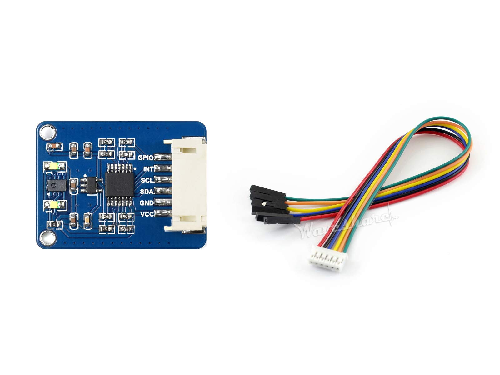 waveshare-as7341-spektral-farbsensor-sichtbares-spektrum-i2c-modul image 2