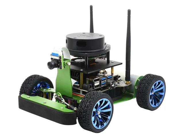 waveshare-jetracer-professional-version-ros-ki-roboter-auto-bausatz-mit-dual-con image 1