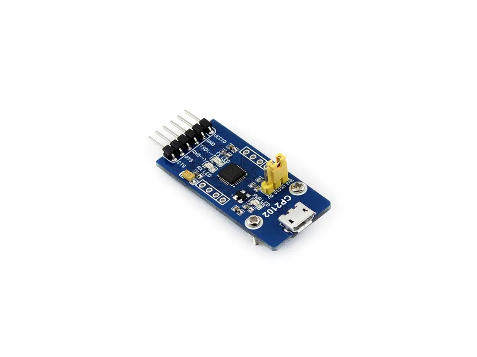 waveshare-cp2102-usb-uart-board-micro-usb-zu-uart-br-cke-5v-3-3v image 1