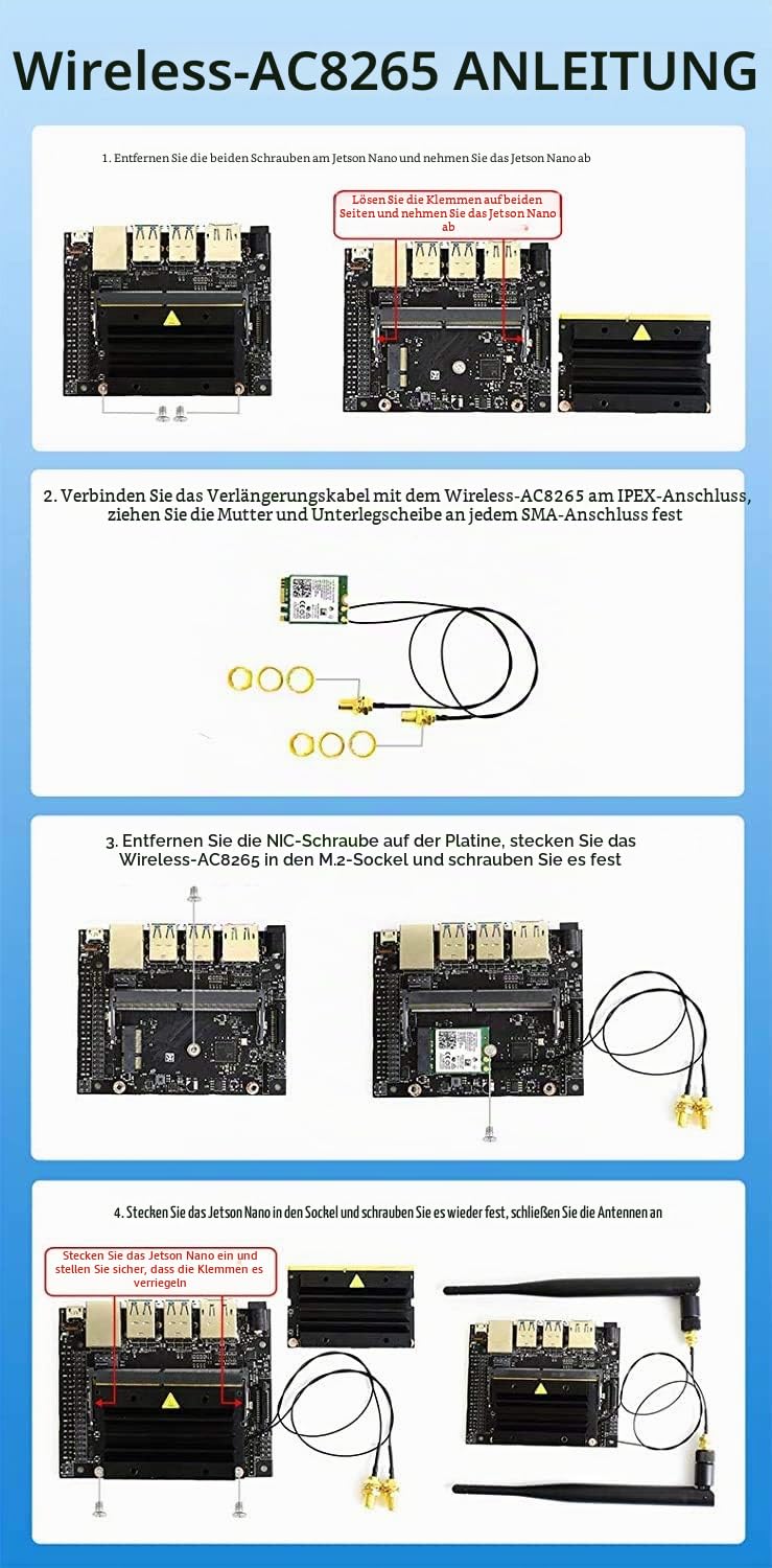 waveshare-ac8265-wireless-nic-f-r-jetson-nano-2-4g-5g-dualband-wlan-m-2-modul image 4