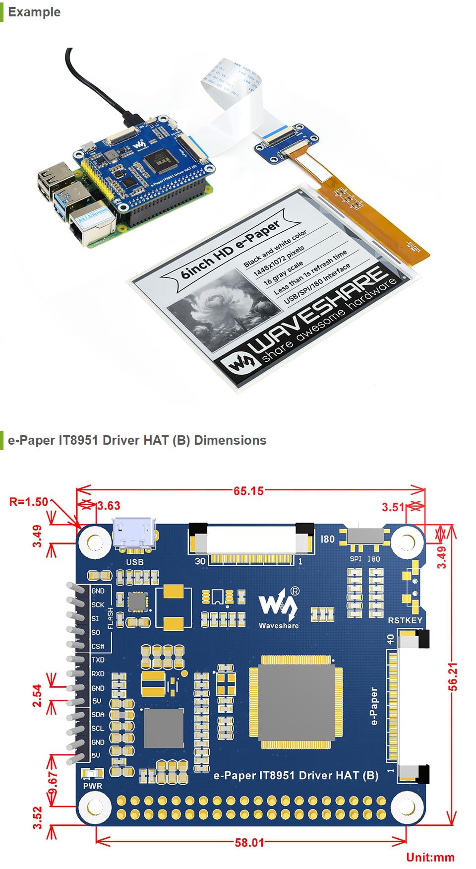 waveshare-6-zoll-e-paper-display-modul-1448x1072-schwarz-wei-f-r-raspberry-pi image 4