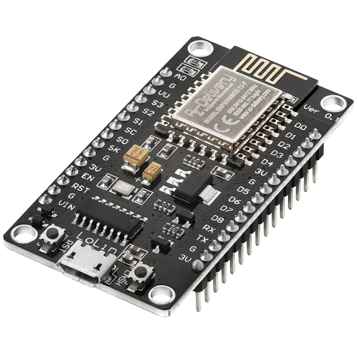 az-delivery-nodemcu-lua-lolin-v3-esp8266-esp-12f-wifi-development-board-mit-ch34 image 1