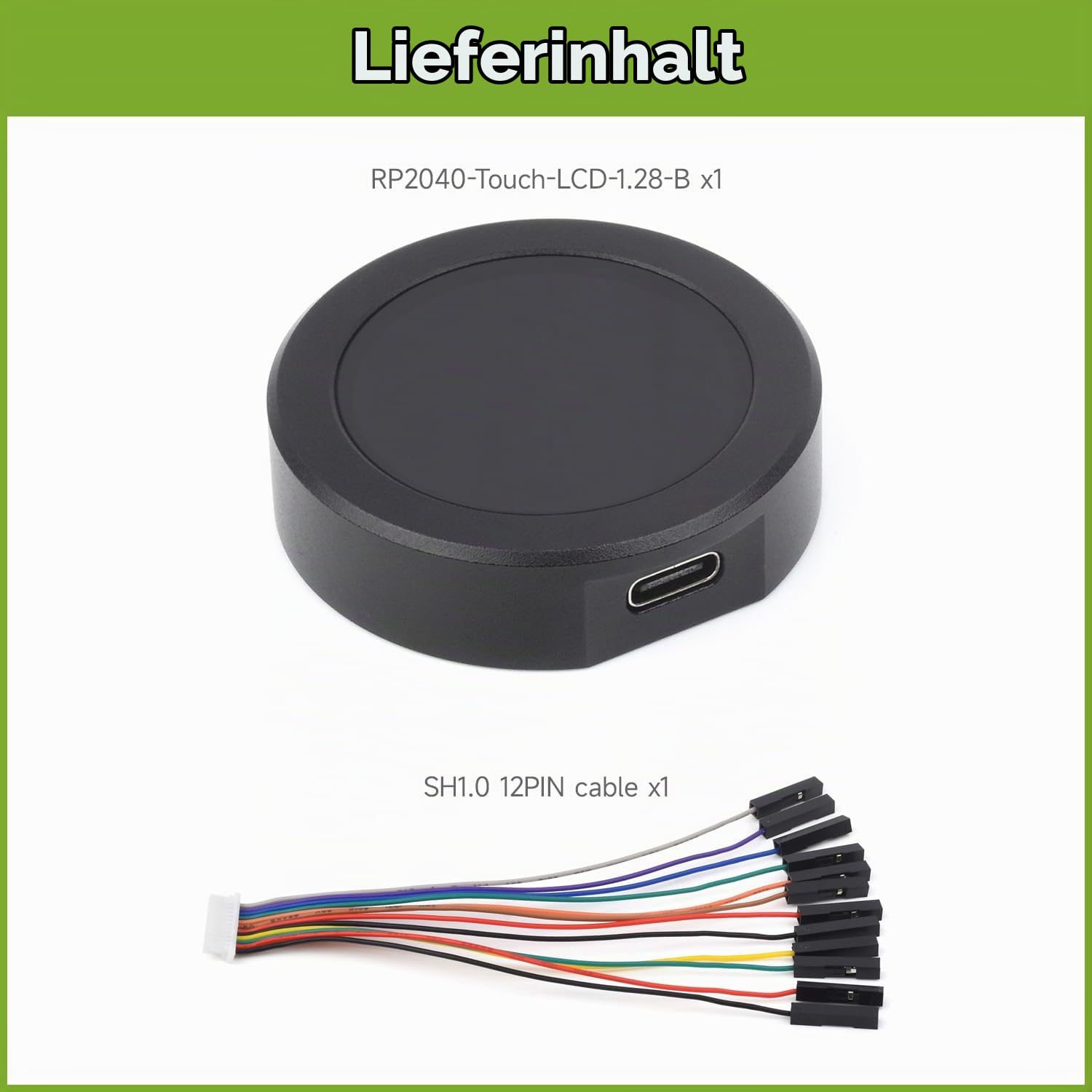 waveshare-rp2040-touch-lcd-1-28-b-entwicklungsboard-1-28-zoll-rundes-touch-lcd-m image 2