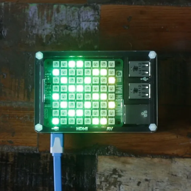 pimoroni-unicorn-hat-kompakte-8x8-rgb-led-pixel-matrix-f-r-raspberry-pi image 1