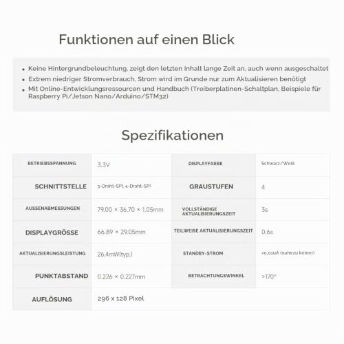 waveshare-2-9-zoll-e-paper-raw-display-296x128-spi-e-ink-ohne-pcb image 8