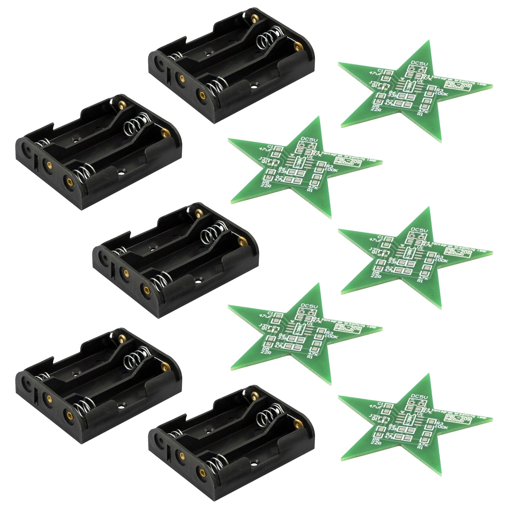 az-delivery-led-weihnachtsstern-l-tset-smd-bausatz-mit-rotem-glow-effekt image 8