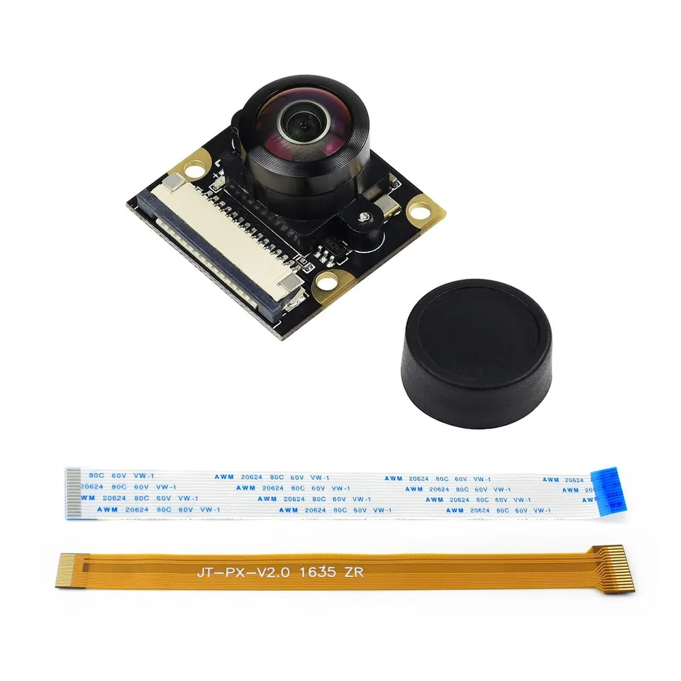 waveshare-kamera-modul-kit-5mp-ov5647-fisheye-200-f-r-raspberry-pi-1080p image 1