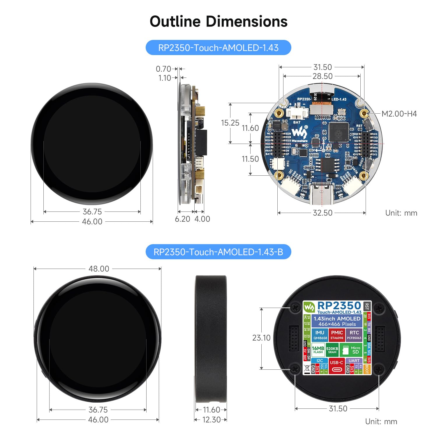 waveshare-rp2350-1-43-zoll-amoled-display-entwicklungsboard-466x466-rund-mit-tou image 8