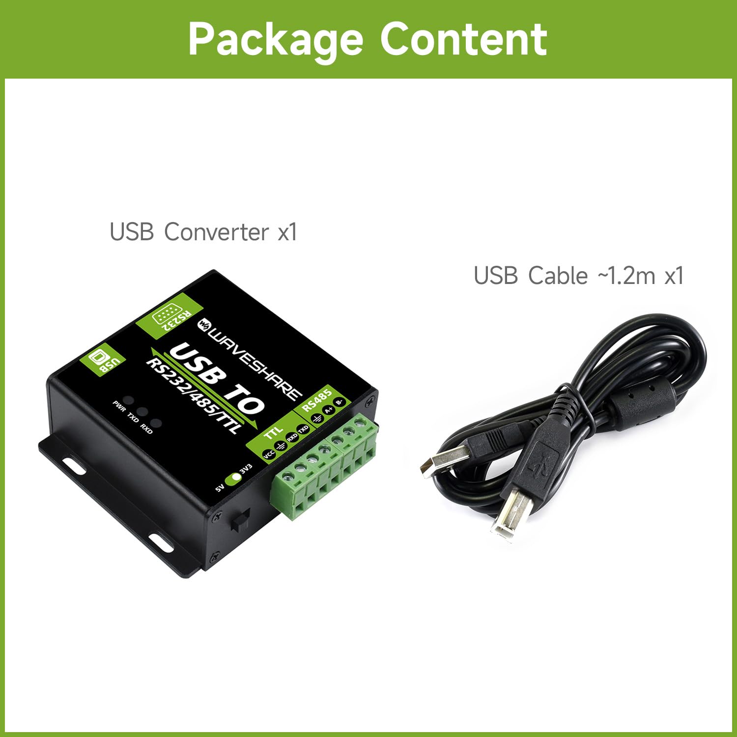 waveshare-usb-zu-rs232-485-ttl-interface-konverter-mit-industrieller-isolation image 2