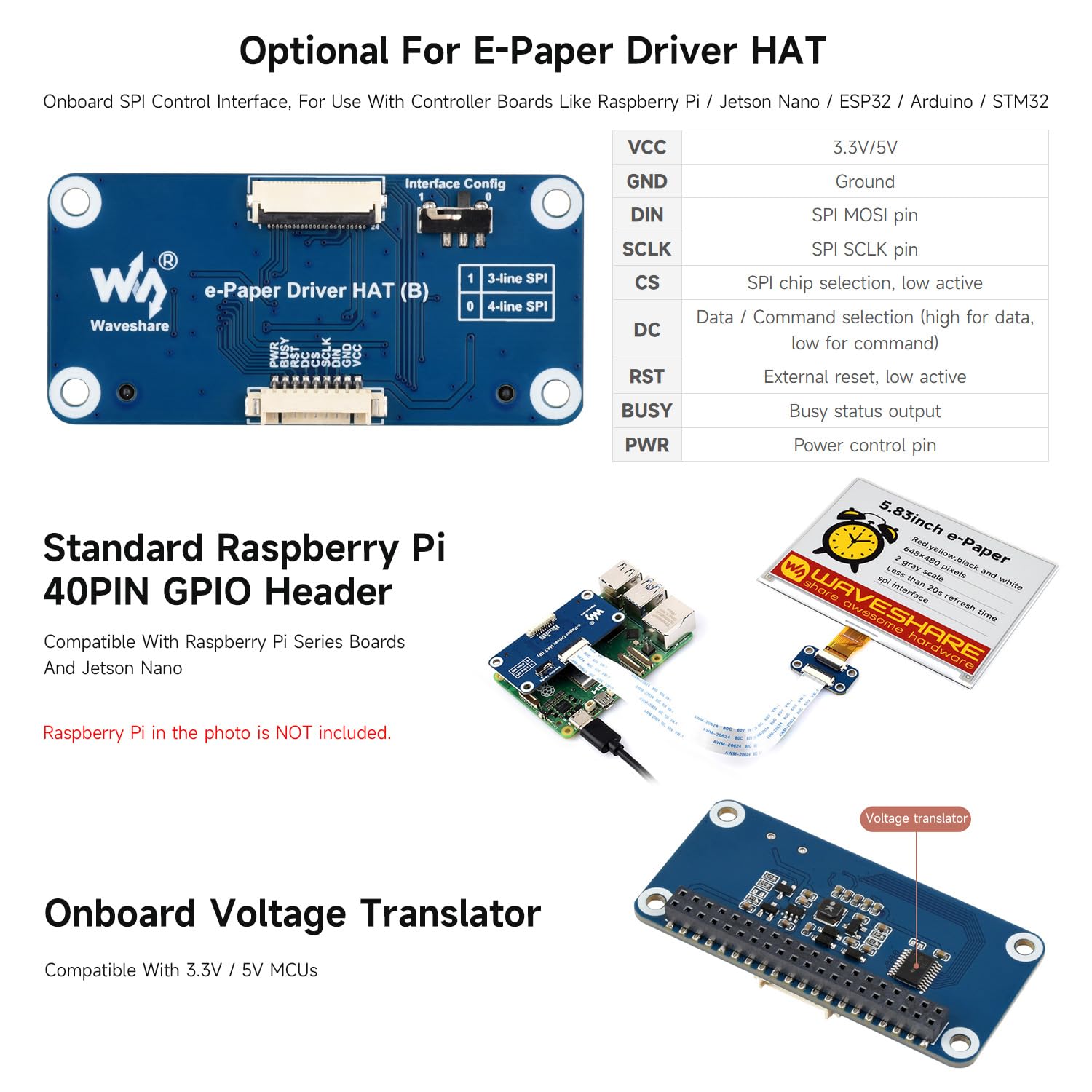 waveshare-5-83inch-e-paper-display-g-raw-display-648-x-480-rot-gelb-schwarz-wei- image 6