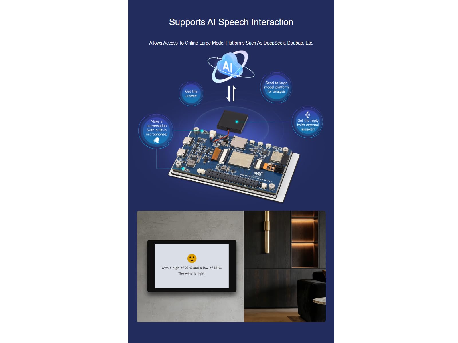 waveshare-esp32-p4-wifi6-4-3-zoll-touch-lcd-entwicklungsboard-ohne-kamera image 4