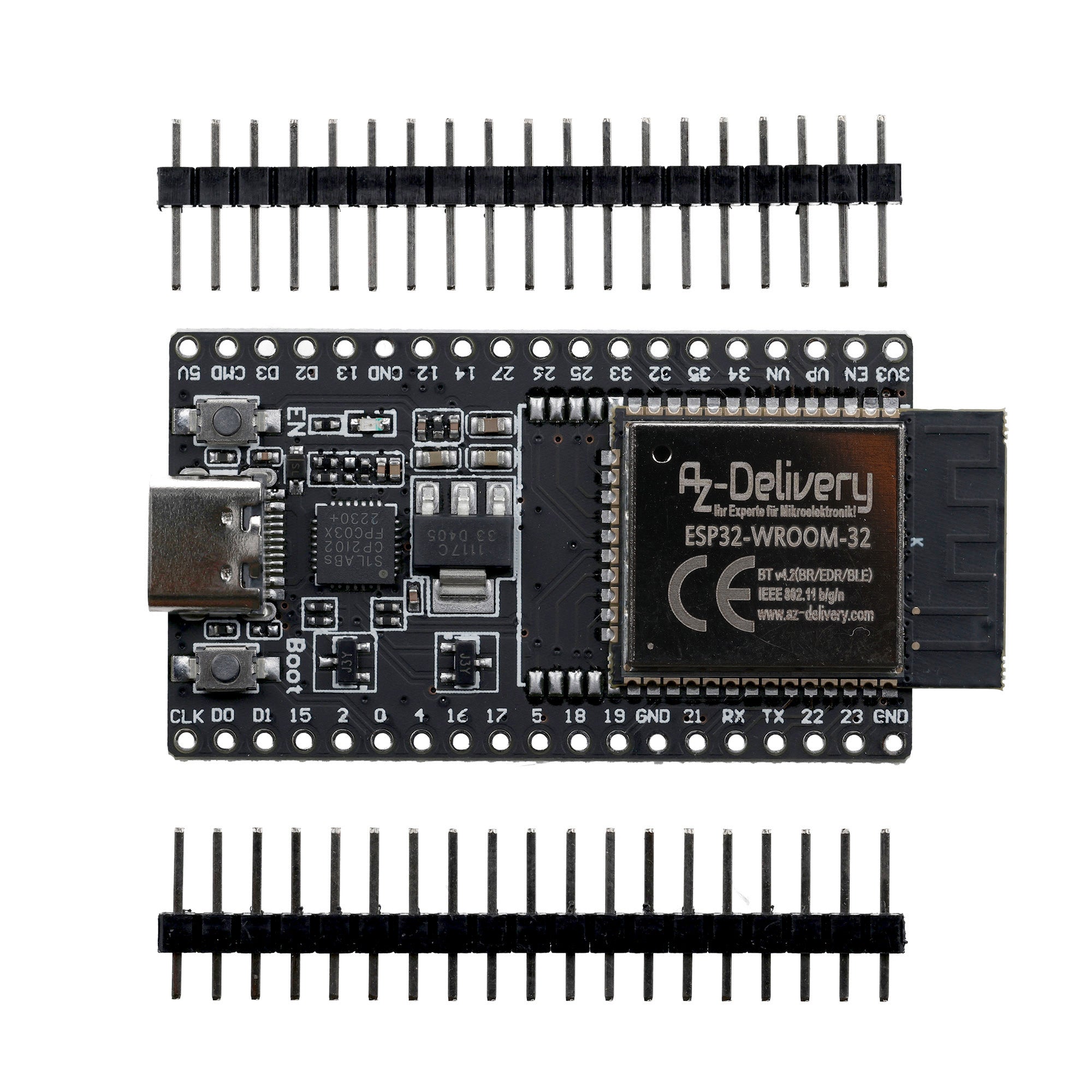 az-delivery-esp32-dev-kit-c-v4-nodemcu-board-dual-core-wlan-bluetooth-usb-c-unve image 1