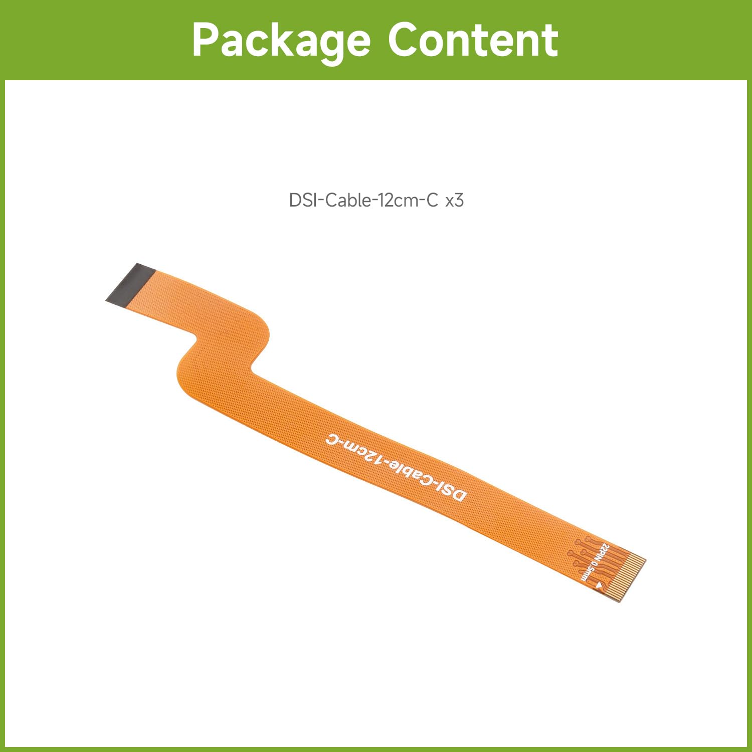waveshare-dsi-cable-12cm-c-fpc-kabel-typ-c-mit-biegung-22-pin-dual-plug-12-cm-3e image 2