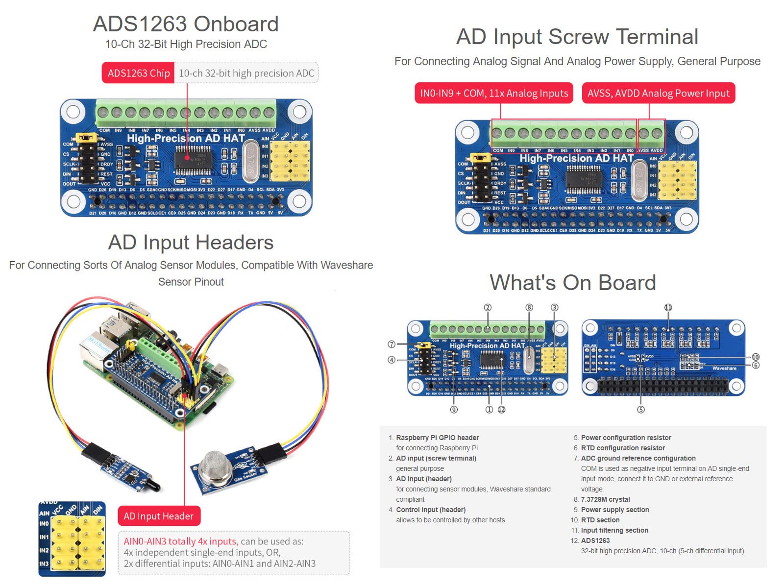 waveshare-high-precision-ad-hat-f-r-raspberry-pi-und-jetson-nano-ads1263-10-kana image 3