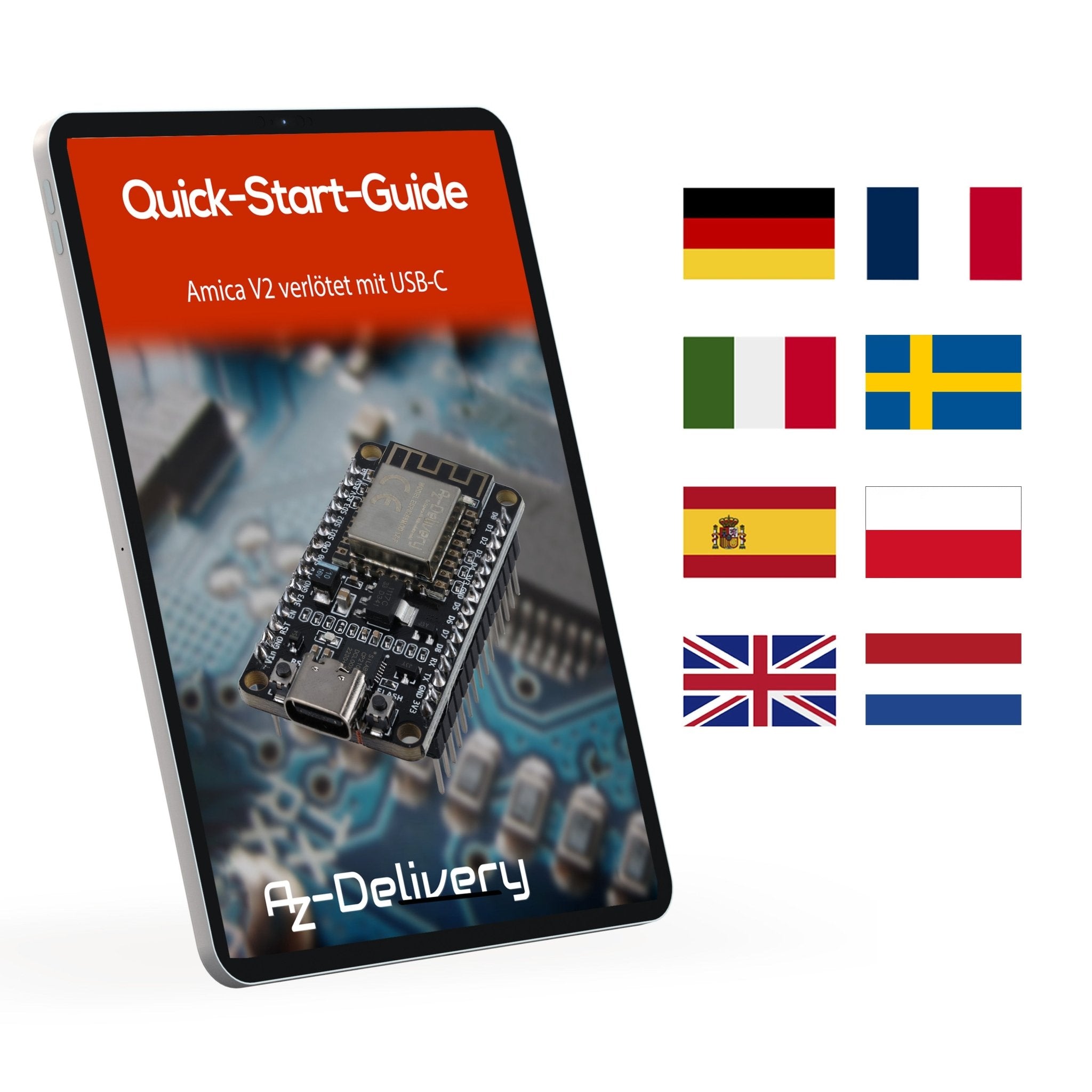 az-delivery-nodemcu-amica-modul-v2-esp8266-esp-12f-wifi-mit-usb-c image 4