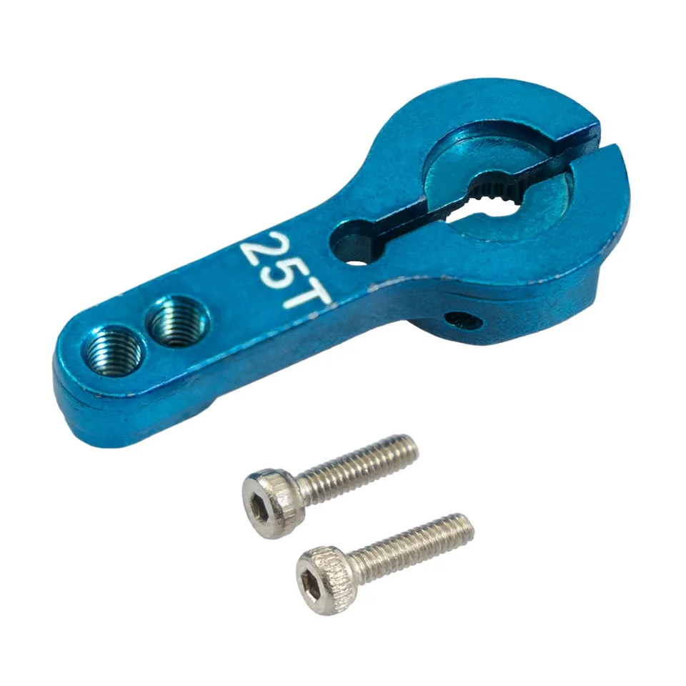 az-delivery-aluminium-25t-servoarm-horn-f-r-hd-servo-mg995-mg996r-mg946-red-meta image 1