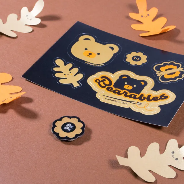 pimoroni-bearables-flower-lichtsensor-helligkeitssensor-blume-f-r-led-badges image 1