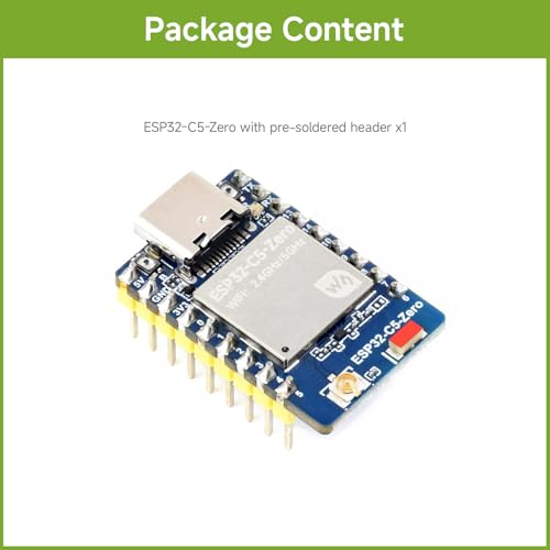 waveshare-esp32-c5-mini-entwicklungsboard-zero-m-mit-header-dual-band-wi-fi-6-bt image 8